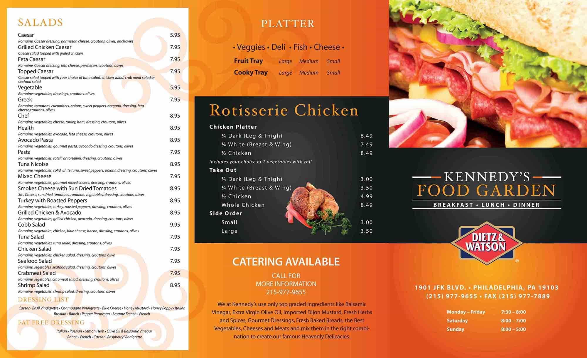 kennedy brochure outside